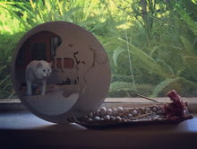 Load image into Gallery viewer, Dead Moon Cloudy Hanging Mirror