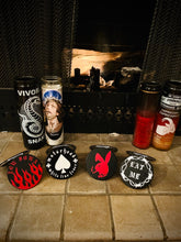 Load image into Gallery viewer, Painted Faux Leather Mirror Compacts