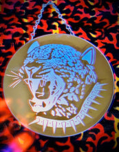 Load image into Gallery viewer, Night Prowler Leopard Mirror
